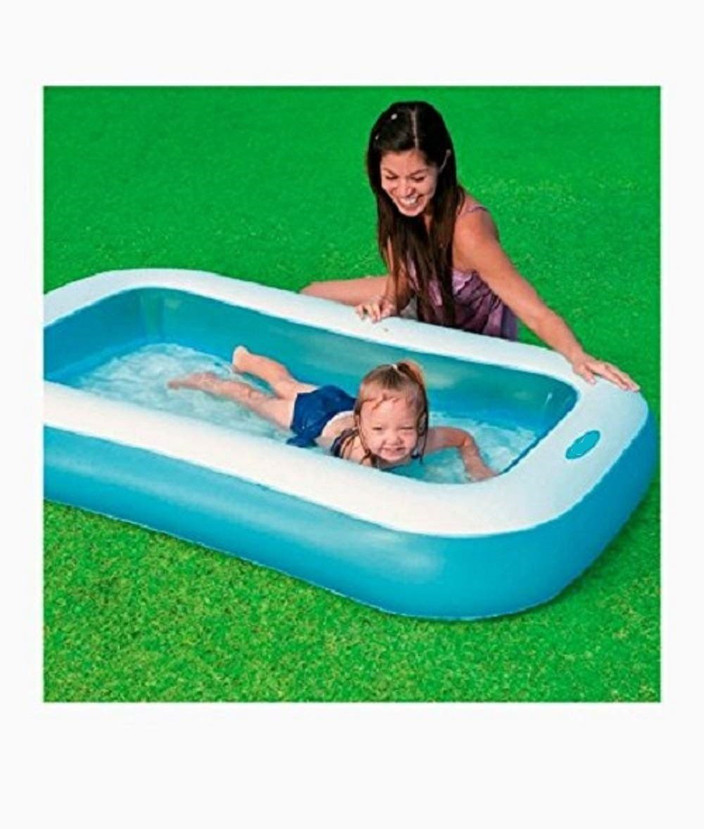 Enorme Feet Swimming Pool Bath Tub with Hand Air Pump Inflatable Swimming  Pool