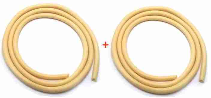 A2S2 Latex Rubber Tube (Amber), (Size: OD 6mm x ID 3mm), (60cm
