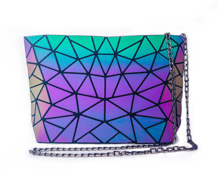 Shoulder Bag Hologram Sling Bag Uneek Multicolor Sling Bag