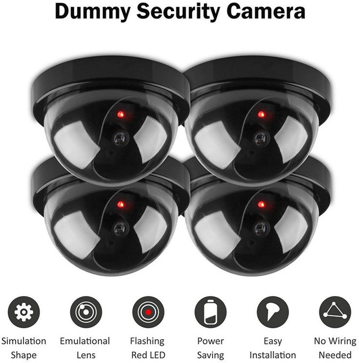 Dummy Cctv Dome Fake Dummy Surveillance Home Dome Security Camera