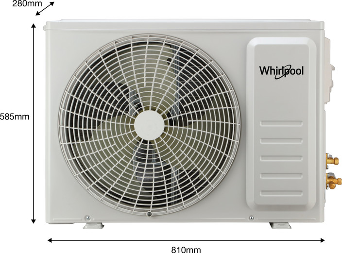 Whirlpool Maxi Cool Ton Whirlpool Ton Star Inverter Split AC White
