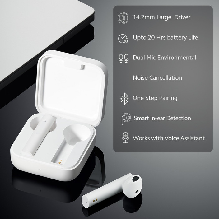 Charging Case Bluetooth Xiaomi Mi True Wireless Earbuds Battery