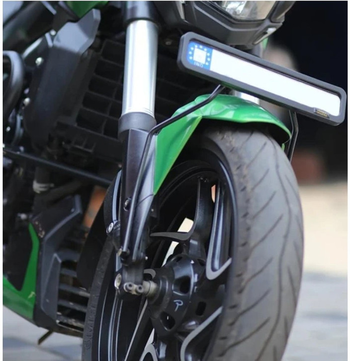 Plate Extension Kit Dominar Number Plate Holder Dominar 400 Front