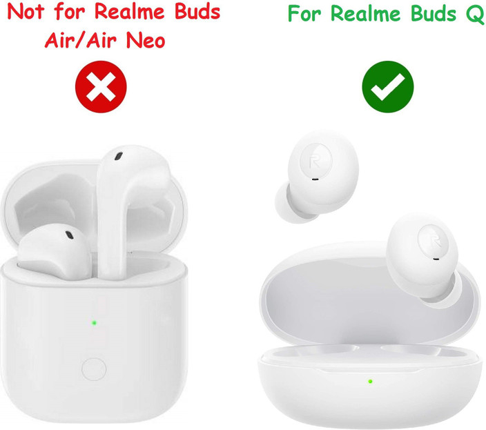 Celzo Front Back Case for Realme Buds Q Celzo