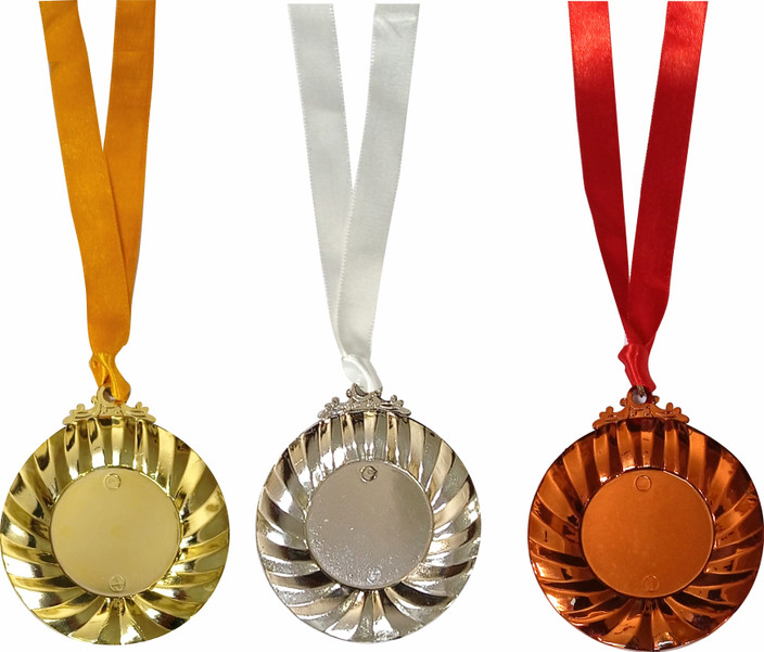 PATIKIL Blank Award Medals, 15 Pack Gold Silver Curacao