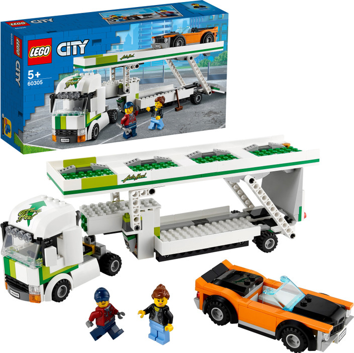 Lego Transport Truck LEGO City Car Transporter Truck With Sports
