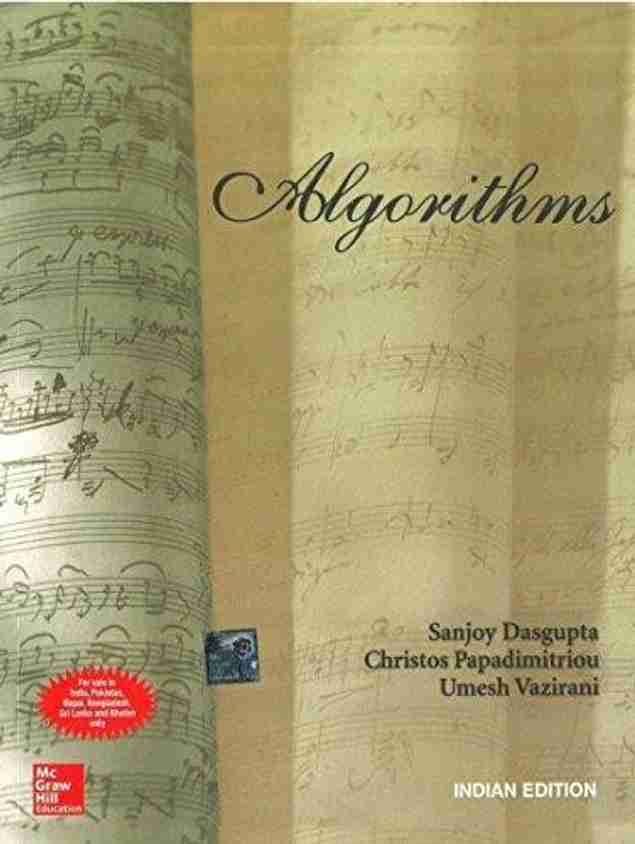 Algorithms: Buy Algorithms by Dasgupta Sanjoy at Low Price