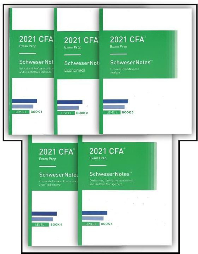 2021 CFA Level 1 Kaplan Schweser Study Package: Buy 2021 CFA