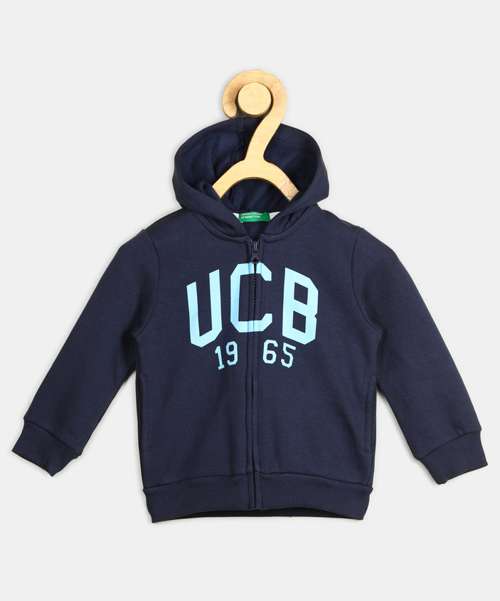 United Colors of Benetton Full Sleeve Printed Baby Boys Sweatshirt