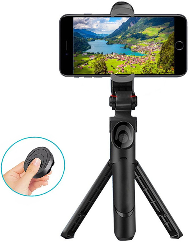 POZUB TOP SELLING PROFESSIONAL HANDHELD TRIPOD SELFIE STICK 3IN1