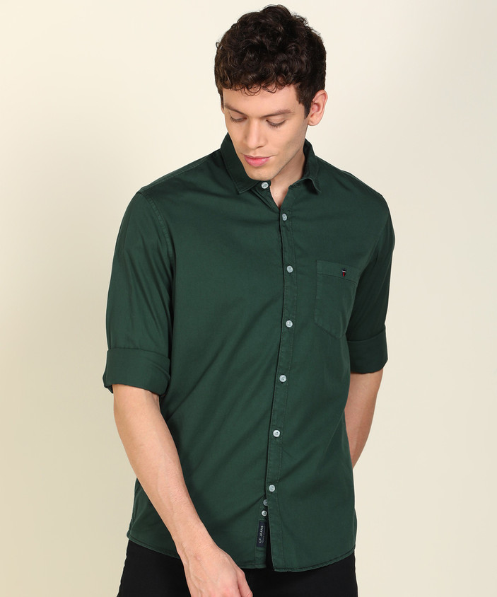 Jeans Louis Philippe Shirts Flipkart LOUIS PHILIPPE Men Solid