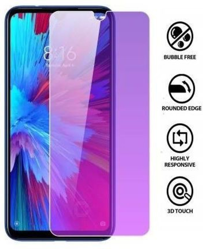 RidivishN Edge To Edge Tempered Glass for Redmi Power, With Flip