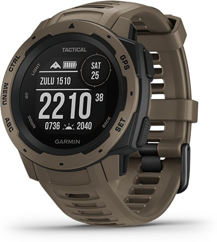 GARMIN Instinct Tactical Rugged Outdoor Watch, Multi GNSS