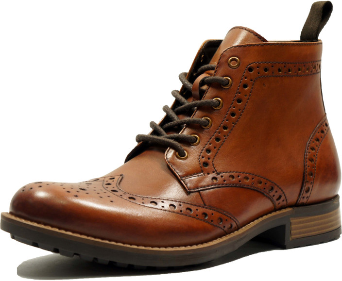 oswin hyde brogue boots tan Brogue Boots The Brogue Shoe Oswin Hyde: Graham Brown Leather