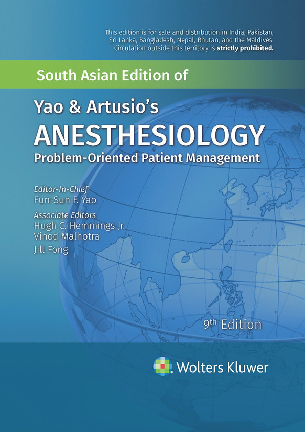 Yao and Artusio's Anesthesiology Ninth Edition: Buy Yao and