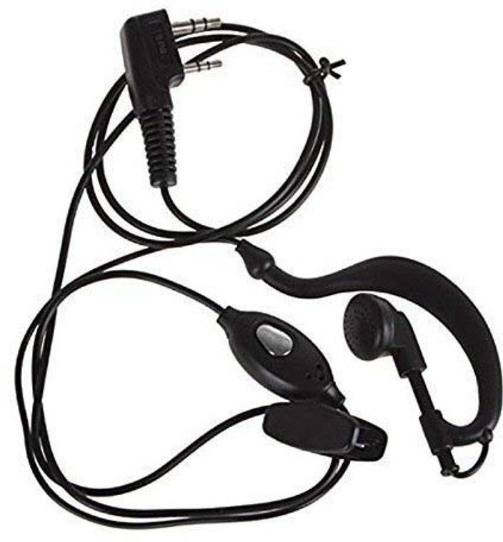 earpiece headset with two jacks