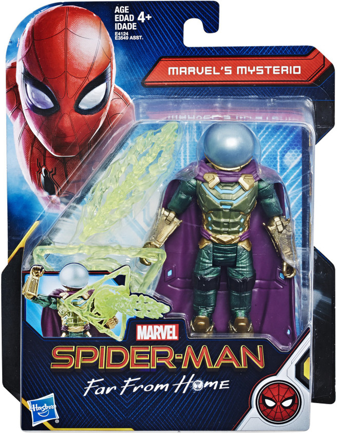 Action Figure Juguetes De Mysterio Spiderman Juguete Mysterio Spiderman  Figura Mysterio Hasbro Marvel Pulgadas