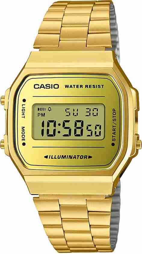 Gold Reloj Casio Vintage Clon Reloj Casio Dorado Clon MercadoLibre
