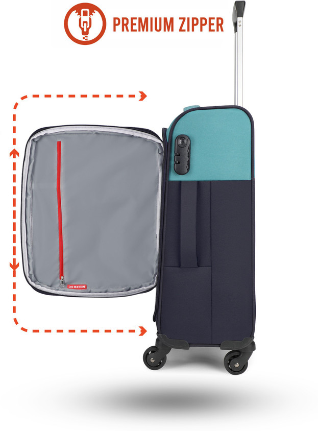 KILLER PLUG Expandable Check-in Suitcase Wheels 30 inch Blue