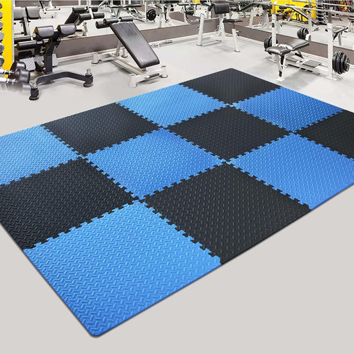 Eva Foam Fitness Center Mats SIGNATRON Gym Mat Interlocking Foam