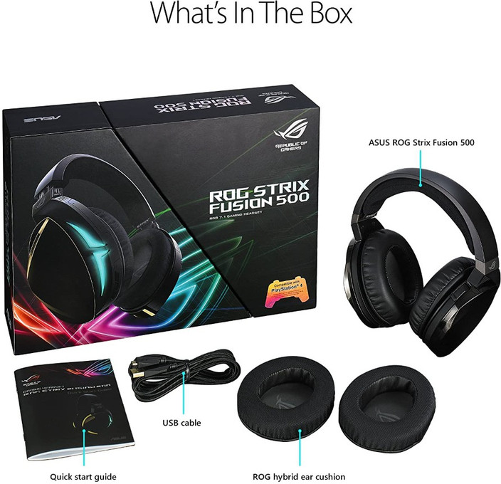 ASUS ROG STRIX FUSION 500 Wired Gaming Price in India - Buy