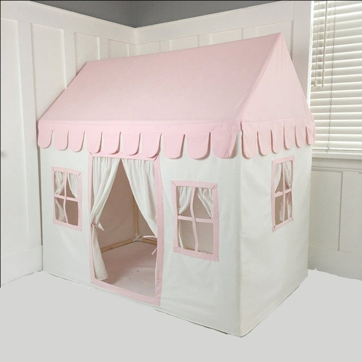 Devkanya Royal Play House tent Cotton Fabric With Window
