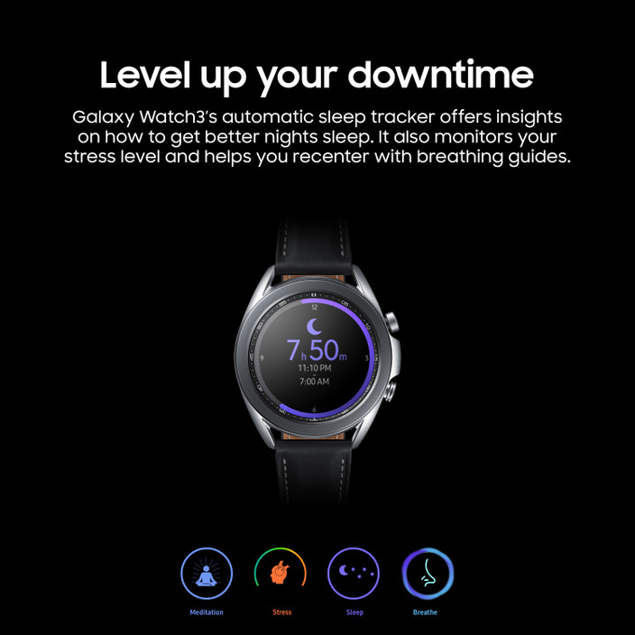 Samsung Watch 41 mm with upto 43Hrs Battery Life, BT Calling, Health  Monitoring