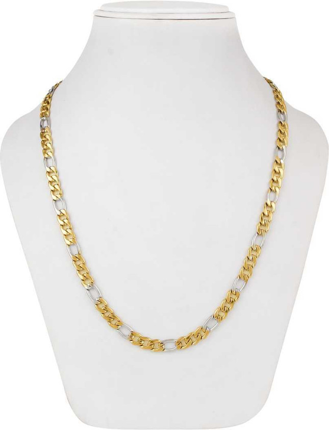 Stylish Chandi Ki Chain Vien VIEN GOLD/SILVER TWO TONE