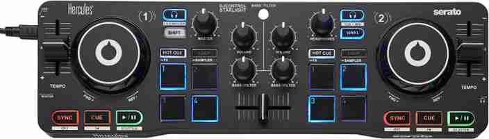 HERCULES Starlight Worldwide Version Wired DJ Controller Price in
