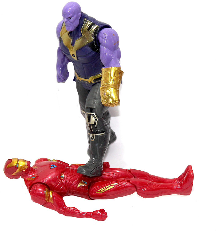 WOW Toys-Delivering Joys of Life Assemble Series|| Thanos || Iron Man|| Big  and realistic action figures