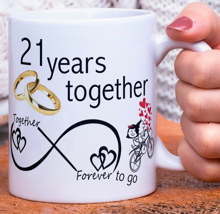 Wedding Anniversary Gifts By Year 21st Wedding Anniversary Keyring