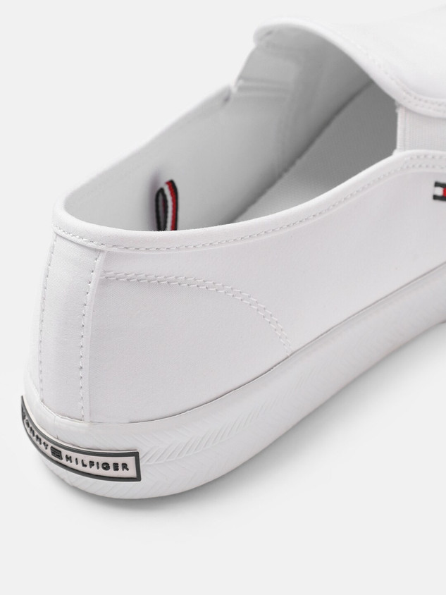 Shop tommy hilfiger white slip on shoes Cheap Sale