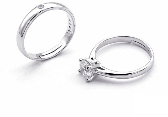 Silver Rings Flipkart Jewellery Rings UC Jewelry Metal Cubic