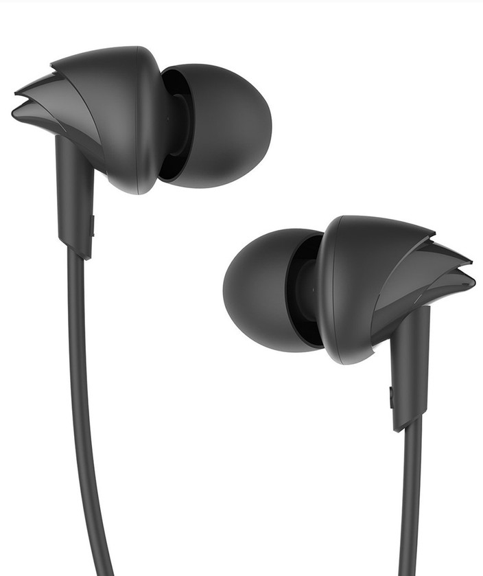boAt 100 Wired Headset (Black, In the Ear)