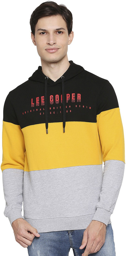 Essentials Hoodie HOOD CREW Men's Color Block Casual Pullover