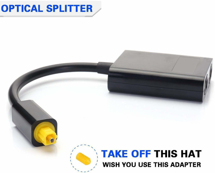 J-Tech Digital ® Premium Quality SPDIF TOSLINK Digital Optical Audio 1x3 Splitter (One Input 3