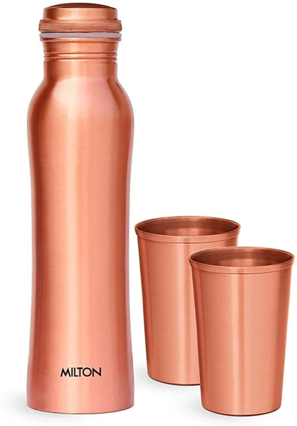 Copper Milton 250 Ml Flask MILTON 950 Ml Copper Bottle Buy MILTON
