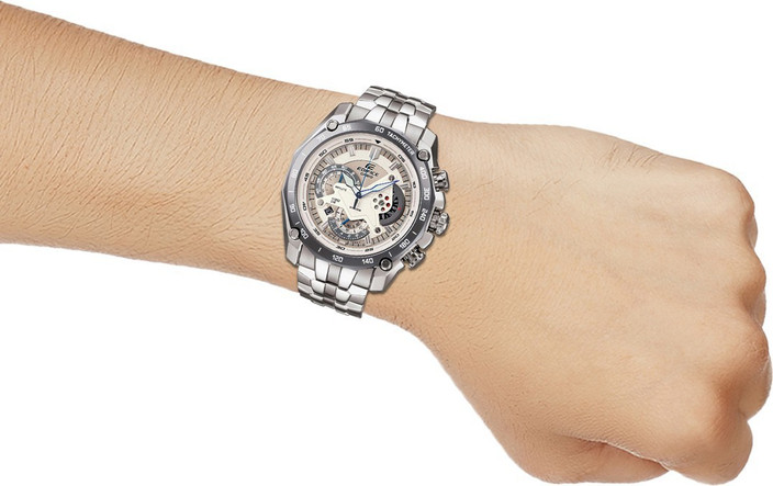 Casio Watches Edifice Ef 550d Casio Edifice Chronograph White Dial