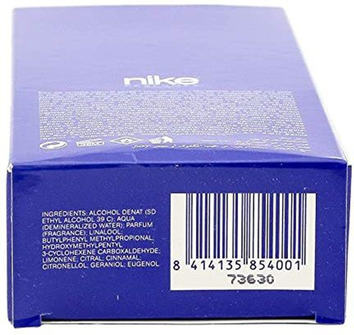 Indigo Eau Nike Perfume Blue Nike Indigo Man Perfumed Deodorant