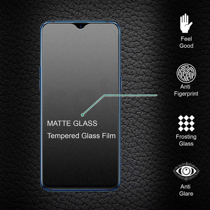 Matte Tempered Glass Best Screen Protector For Poco X3 Anti Glare