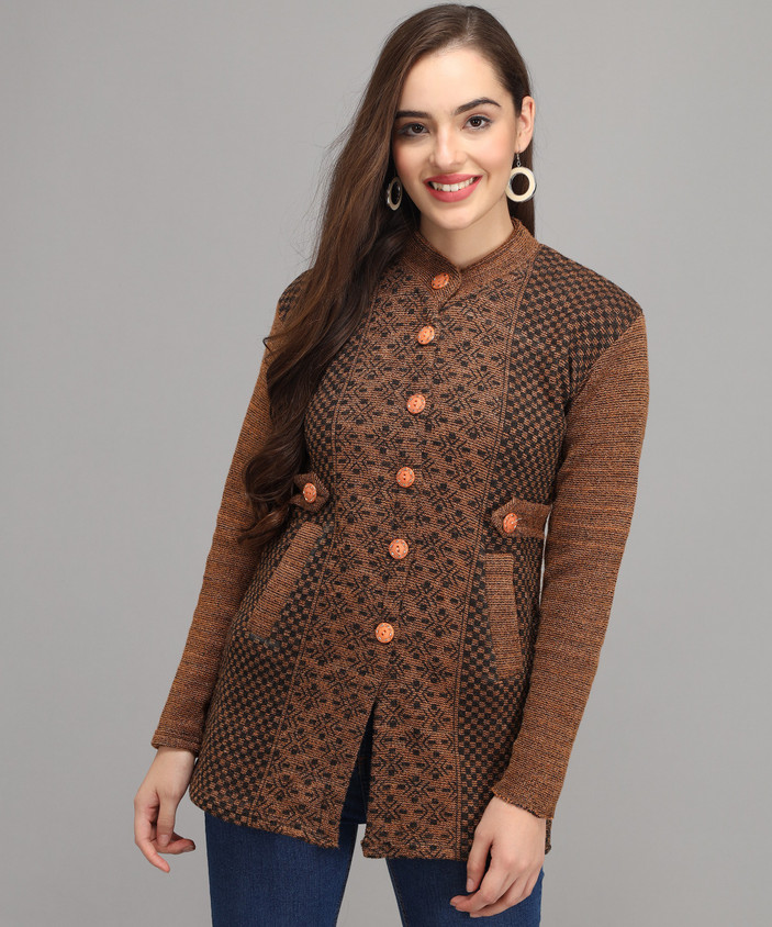 Flipkart Brown High Neck Sweater Sweater Turtleneck Wanita 2022