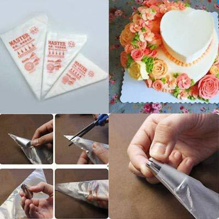 HOT Baking Paper Piping Diy Cake Piping Bag Baking Paper