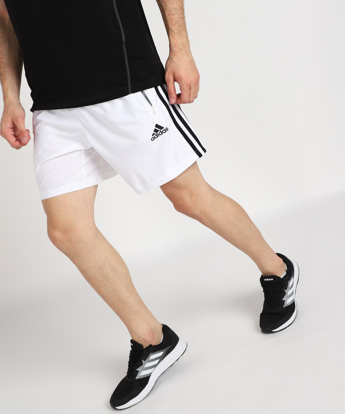 Adidas Half Pant Price ADIDAS Solid Men White Sports Shorts