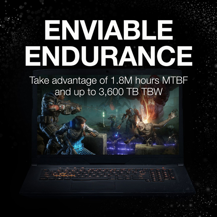 Seagate Firecuda 520 with PCIe Gen4 x4 NVMe for PC Gaming Laptop,  Desktop 500 GB Laptop Orange PCIe NVMe Internal Solid State Drive (SSD)