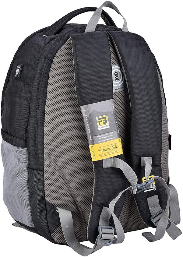 buy fb fashion laptop backpack FR Co. 18" Anti-Theft Pocket Travel Blue and 40L capacity Buy FB Fashion Large 4-Compartment