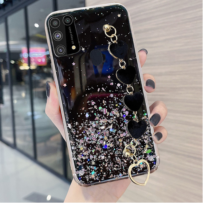 Qrioh Mobile Cover Samsung M31s Phone Case Samsung M31 Liquid