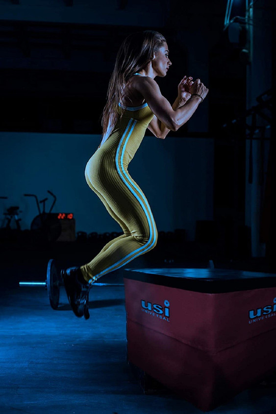 Wazsnhm Plyometric Jump Box Strength Training Heavy Duty