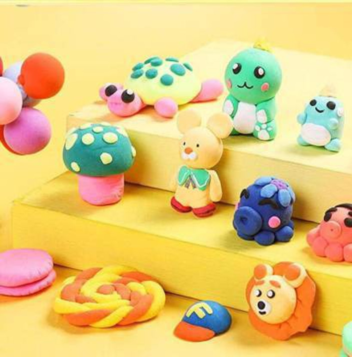 simple clay art for kids