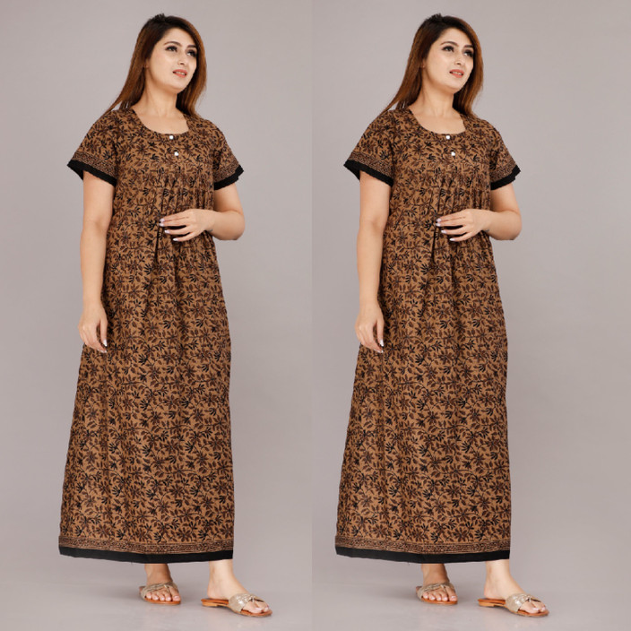 NANDSHI Women Nighty Set Buy NANDSHI Women Nighty Set Online at