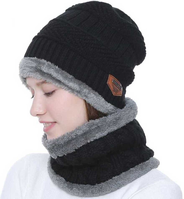 SO ORIGINAL BIG WOOL KNIT CAP (FOG)